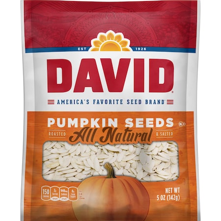 David David Pumpkin Seeds 5 oz., PK12 2620046388